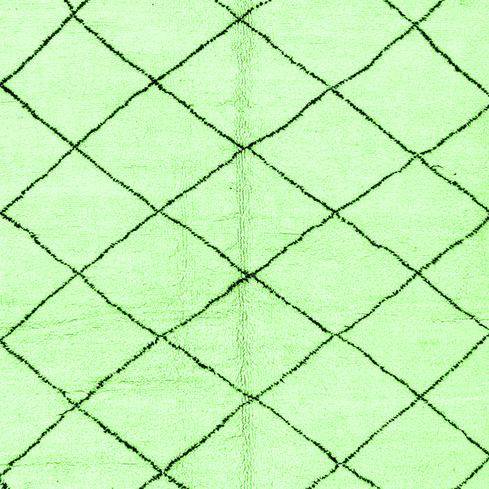 Machine Washable Solid Green Modern Area Rugs, wshabs2948grn