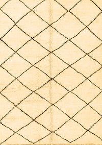 Solid Brown Modern Rug, abs2948brn