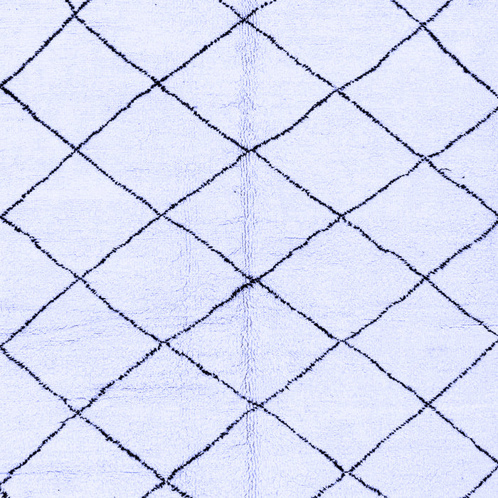 Machine Washable Solid Blue Modern Rug, wshabs2948blu