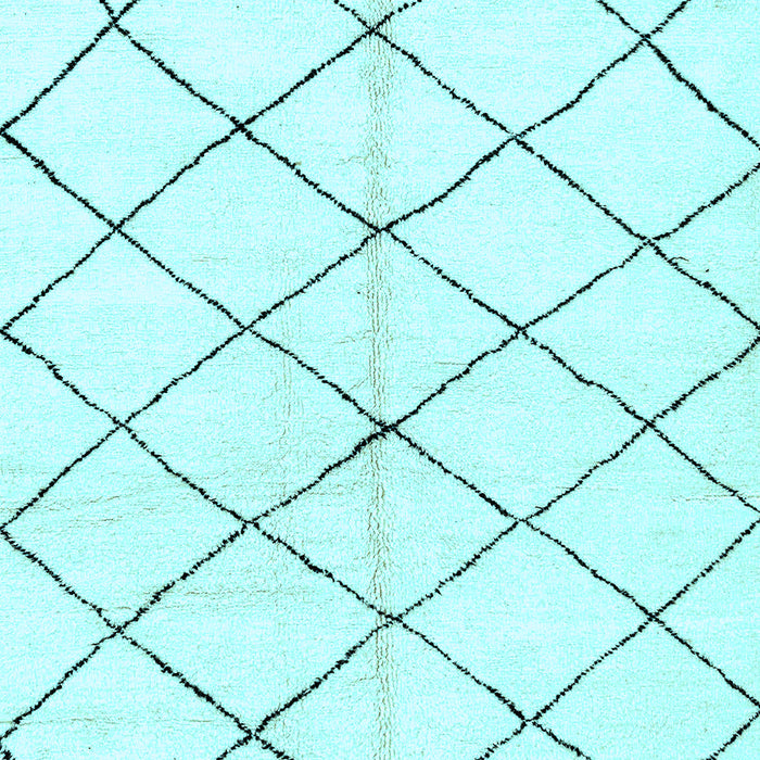 Machine Washable Solid Light Blue Modern Rug, wshabs2948lblu