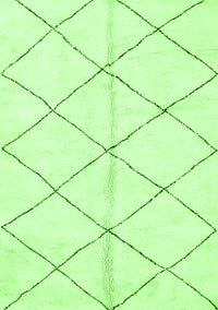 Solid Green Modern Rug, abs2949grn