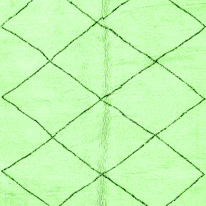 Solid Green Modern Rug, abs2949grn