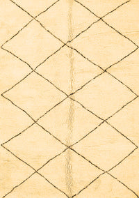 Solid Brown Modern Rug, abs2949brn