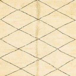 Square Machine Washable Abstract Brown Gold Rug, wshabs2949