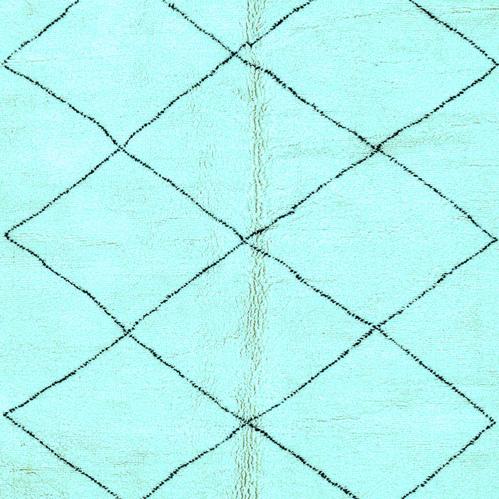 Solid Light Blue Modern Rug, abs2949lblu