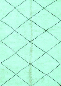 Solid Turquoise Modern Rug, abs2949turq