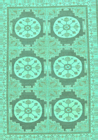 Oriental Turquoise Modern Rug, abs294turq