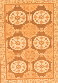 Oriental Orange Modern Rug, abs294org