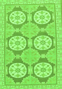 Oriental Green Modern Rug, abs294grn