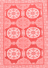 Oriental Red Modern Rug, abs294red