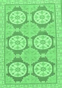 Oriental Emerald Green Modern Rug, abs294emgrn