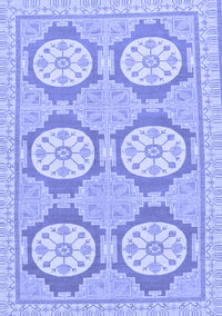 Oriental Blue Modern Rug, abs294blu