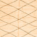 Square Solid Orange Modern Rug, abs2950org