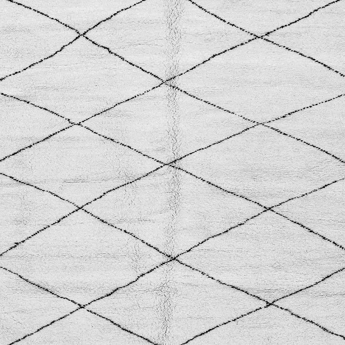 Square Solid Gray Modern Rug, abs2950gry