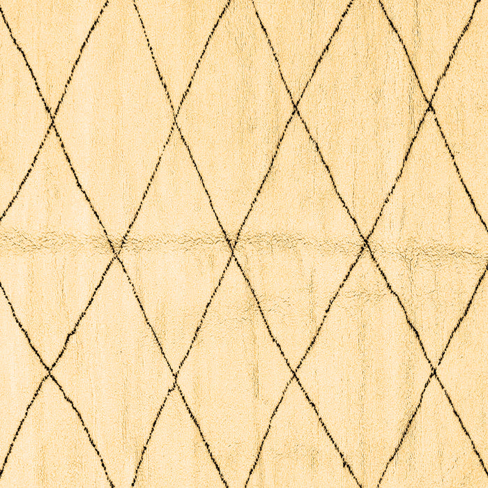 Square Machine Washable Solid Brown Modern Rug, wshabs2950brn