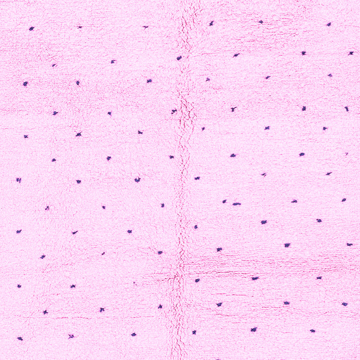 Machine Washable Solid Pink Modern Rug, wshabs2951pnk