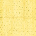 Square Solid Yellow Modern Rug, abs2951yw