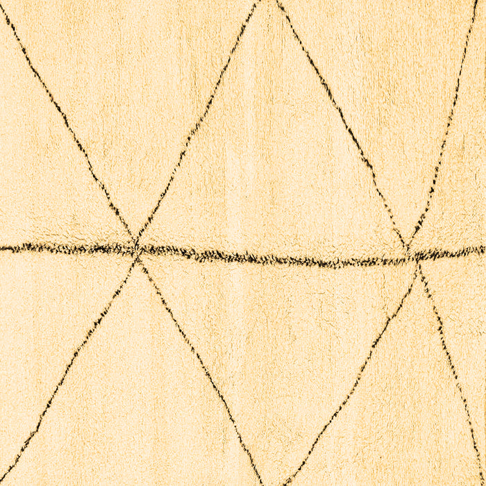 Square Machine Washable Solid Brown Modern Rug, wshabs2952brn