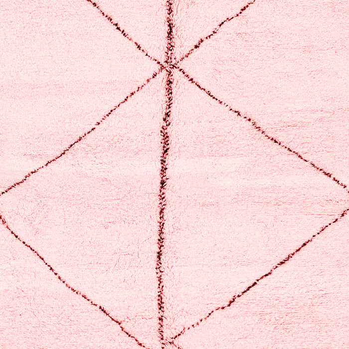 Machine Washable Solid Red Modern Rug, wshabs2952red