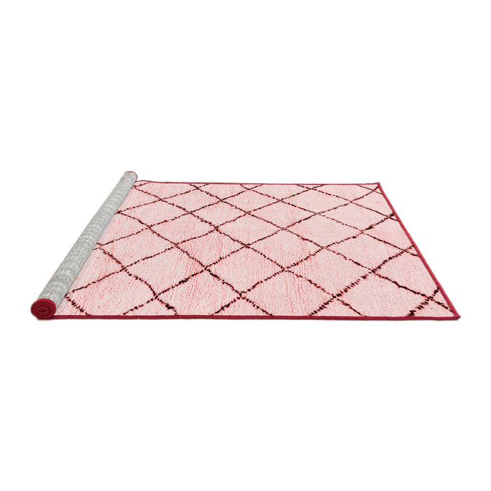 Modern Red Washable Rugs