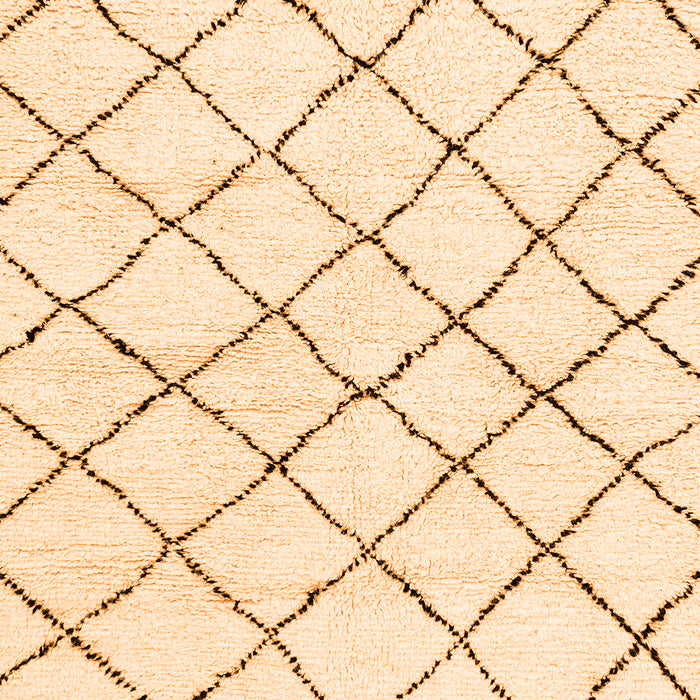 Solid Orange Modern Rug, abs2953org