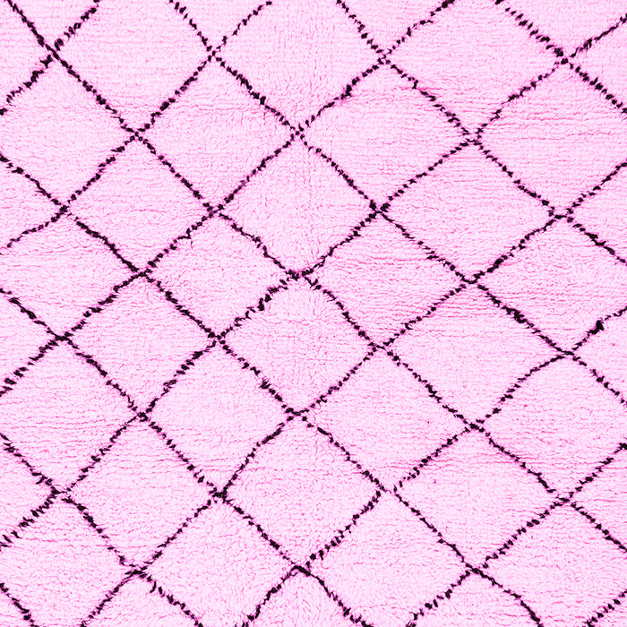 Solid Pink Modern Rug, abs2953pnk
