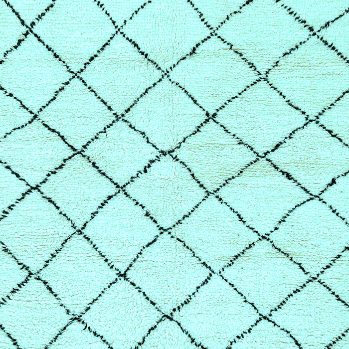 Solid Light Blue Modern Rug, abs2953lblu