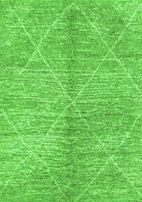 Abstract Green Modern Rug, abs2954grn