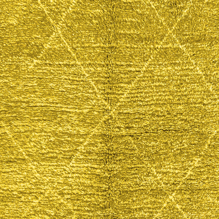 Machine Washable Abstract Yellow Modern Rug, wshabs2954yw