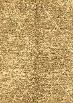 Abstract Brown Modern Rug, abs2954brn