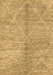 Abstract Brown Modern Rug, abs2954brn