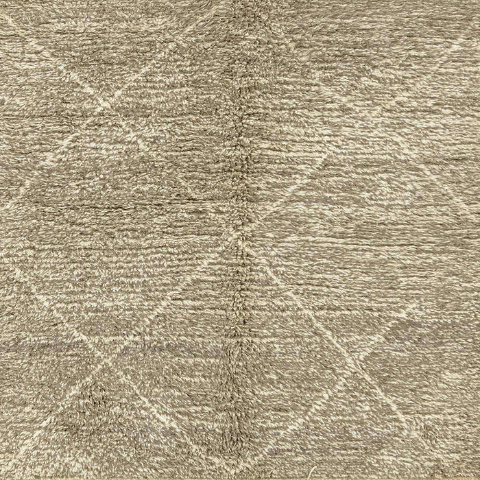 Square Abstract Dark Gold Brown Modern Rug, abs2954