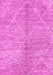 Machine Washable Abstract Pink Modern Rug, wshabs2954pnk