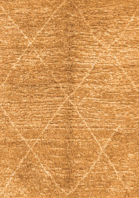 Abstract Orange Modern Rug, abs2954org