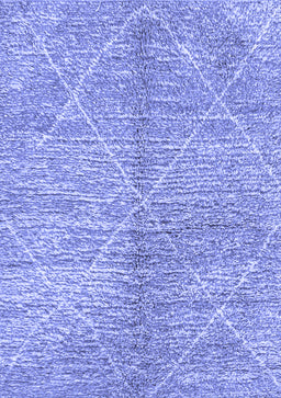 Abstract Blue Modern Rug, abs2954blu