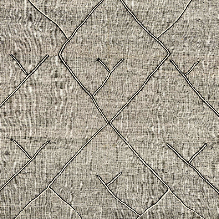 Machine Washable Abstract Gold Rug, wshabs2955