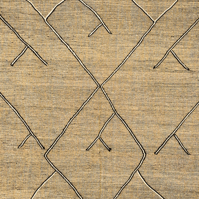 Abstract Brown Modern Rug, abs2955brn