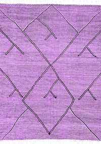 Abstract Purple Modern Rug, abs2955pur