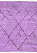 Abstract Purple Modern Rug, abs2955pur