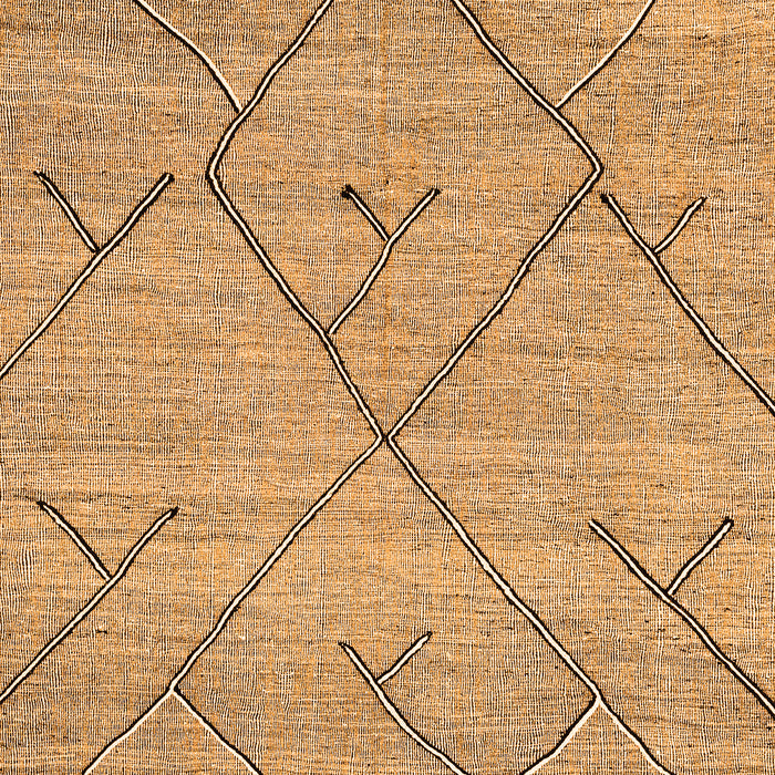 Abstract Orange Modern Rug, abs2955org