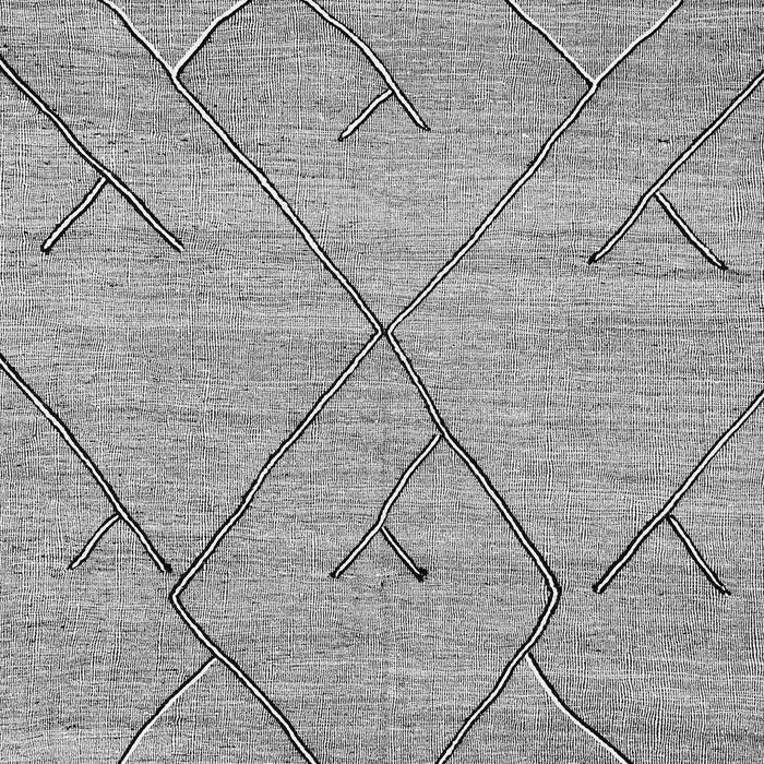 Machine Washable Abstract Gray Modern Rug, wshabs2955gry