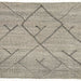 Square Abstract Gold Modern Rug, abs2955