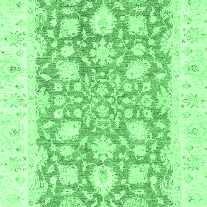 Oriental Emerald Green Traditional Rug, abs2956emgrn