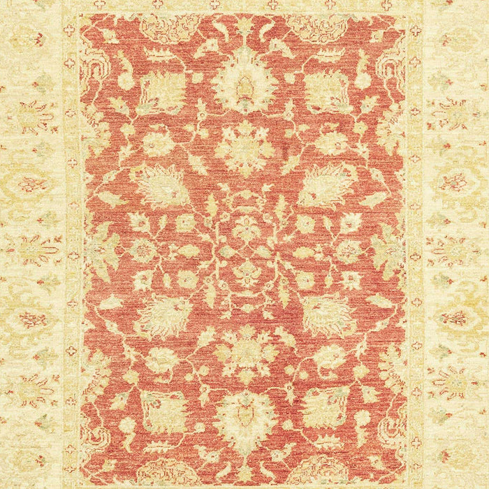 Machine Washable Abstract Sun Yellow Rug, wshabs2956