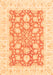 Oriental Orange Traditional Rug, abs2956org