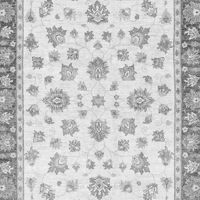 Machine Washable Oriental Gray Traditional Rug, wshabs2957gry