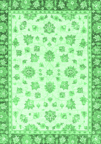 Oriental Emerald Green Traditional Rug, abs2957emgrn