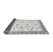 Sideview of Oriental Gray Traditional Rug, abs2957gry