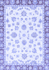 Oriental Blue Traditional Rug, abs2957blu