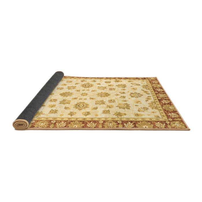 Sideview of Oriental Brown Traditional Rug, abs2957brn